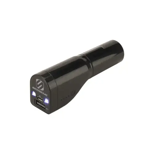 Gobat 2600 Power Bank With Emergency Flashlight, 3-In-1