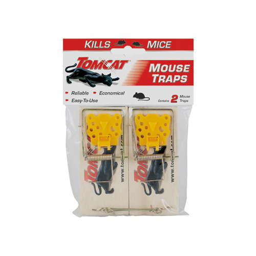 Tomcat 0373524 Wooden Mouse Traps