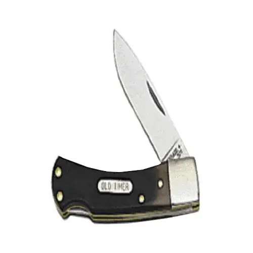 BATTENFELD TECHNOLOGIES INC 3OT Old Timer Bear Head Lockback Knife, 3-In.