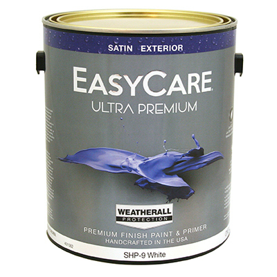 TRUE VALUE MFG COMPANY SHPT-GL Ultra Premium Exterior WeatherAll Latex Paint, Satin Tint Base, 1-Gallon