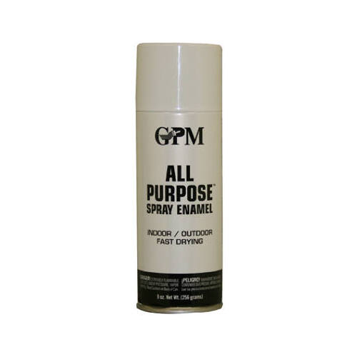 Spray Paint, Gloss White, 9-oz.