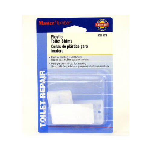 Master Plumber 638221 Plastic Toilet Shim