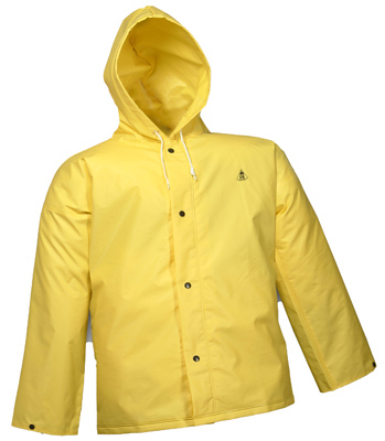 Tingley J56107.SM Durascrim Jacket, Yellow PVC, Small