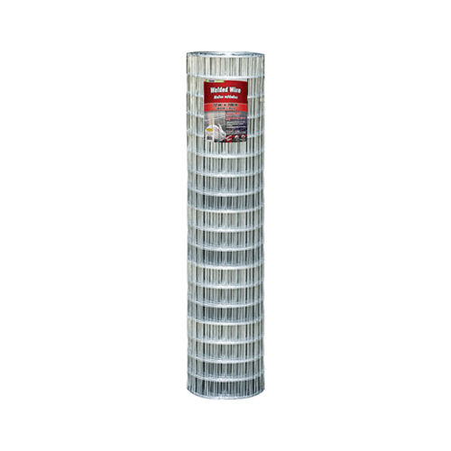 Galvanized Welded Wire Fence, 4 x 2-In. Mesh, 12.5-Ga., 72-In. x 100-Ft.