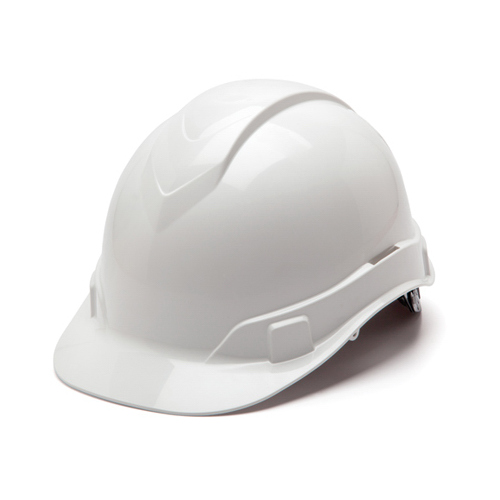 PYRAMEX SAFETY PRODUCTS LLC HP44110 Ridgeline Hard Hat, Cap Style, White