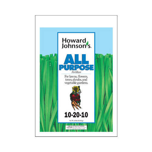HOWARD JOHNSONS ENTERPRISES 7138 All-Purpose Fertilizer, 10-20-10 Formula, 35-Lbs.