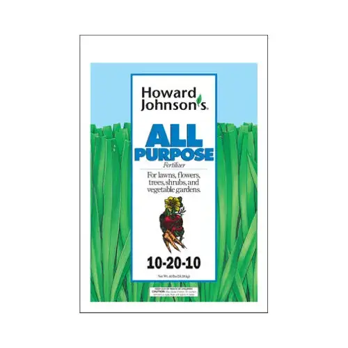 HOWARD JOHNSONS ENTERPRISES 7138 All-Purpose Fertilizer, 10-20-10 Formula, 35-Lbs.