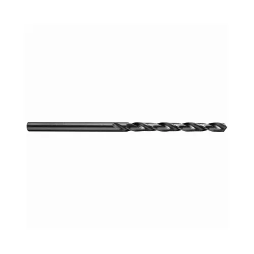 Wire Gauge Drill Bit, Straight Shank, High Speed Steel, #19