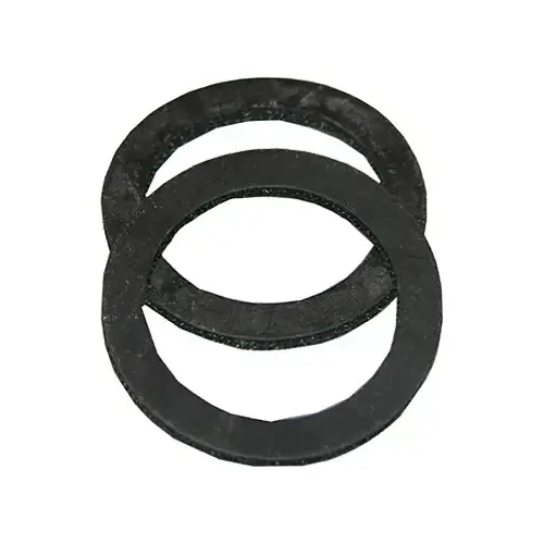 Rubber Cloth Inserted Tailpiece Washers, 1-1/2 In - pair