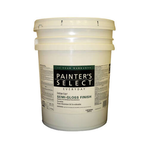 Painter's Select Everyday 5-Gallon Pastel Base For Interior Semi-Gloss Latex Enamel