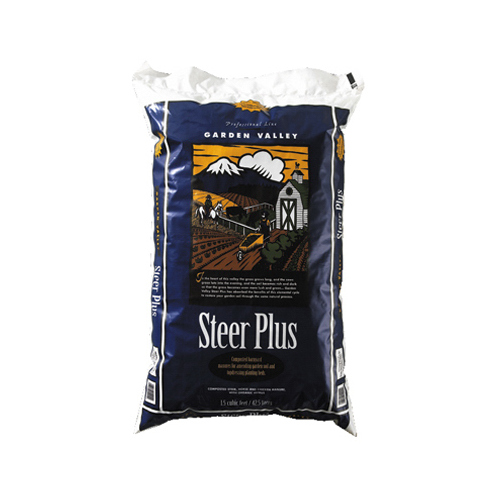 REXIUS FOREST BY-PRODUCTS 0782GVS Steer Plus Compost, 1.5-Cu. Ft.