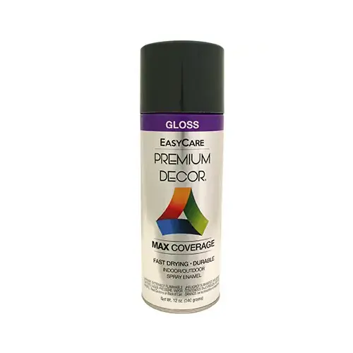 Premium Decor Spray Paint, Slate Gray Gloss, 12-oz.