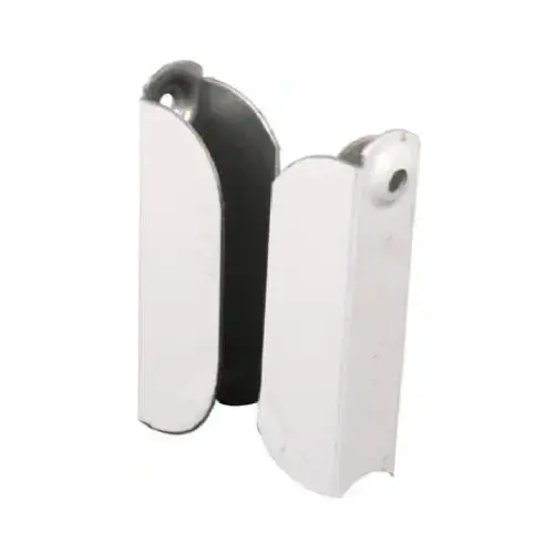 Window Screen Top Hangers, White, 3/8-In - pack of 6