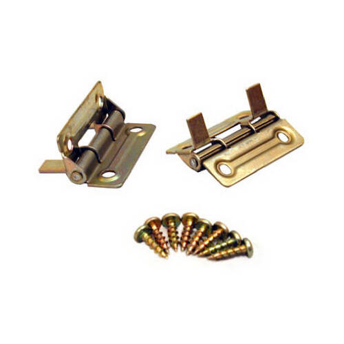 L.E. Johnson 1805PPK2 BiFold Door Hinge, NonMortise Style, 2In.