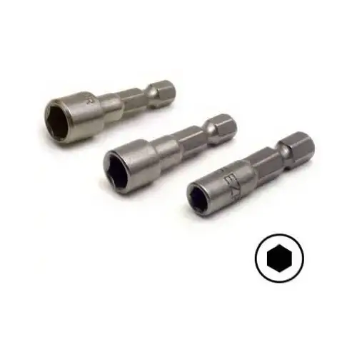 Magnetic Nut Setter, 2-9/16-In. Length, 3-Ct.