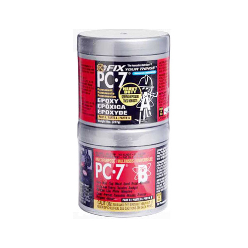 PROTECTIVE COATING CO 087770 0.5LB. Epoxy Adhesive, Gray, Paste, 0.5 lb Jar