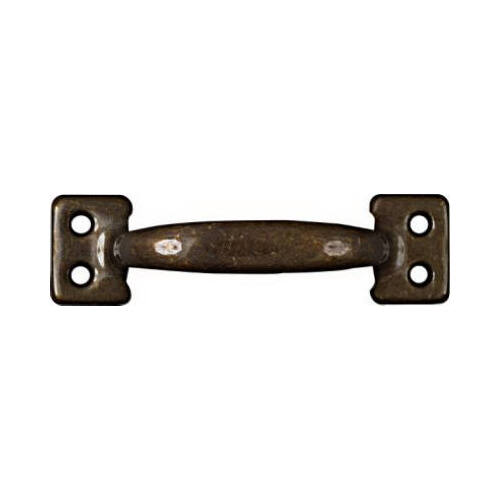 National Hardware N164-848 Sash Lift Handle 4" L Antique Brass Brown Steel Universal Antique Brass