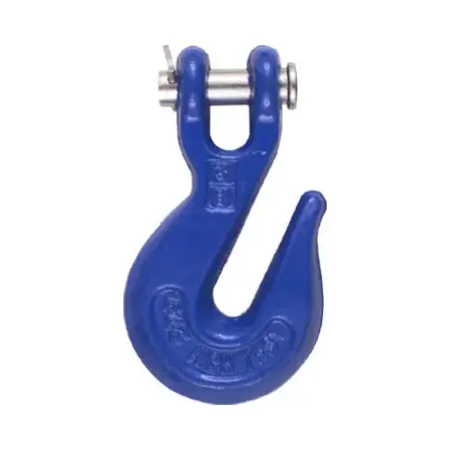 3240BC 3/8" Clevis Grab Hook Blue Finish - pack of 3