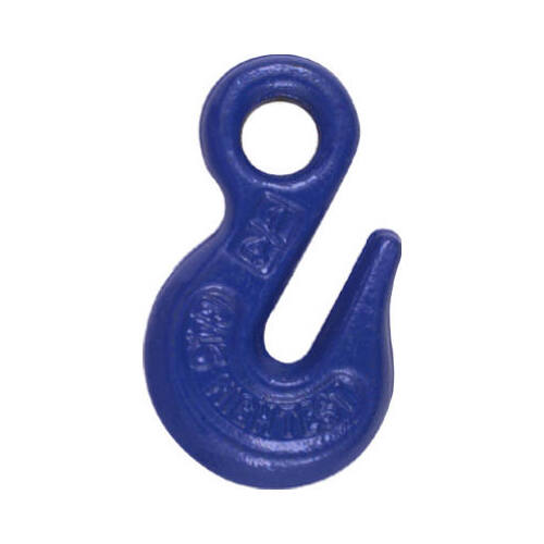 3244BC 1/4" Eye Grab Hook Blue Finish