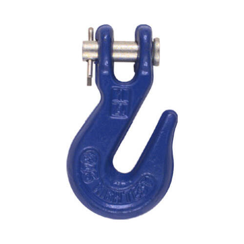 3240BC 1/4" Clevis Grab Hook Blue Finish - pack of 5