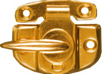 National Hardware N193607 V602 Tight Seal Sash Lock Brass Finish