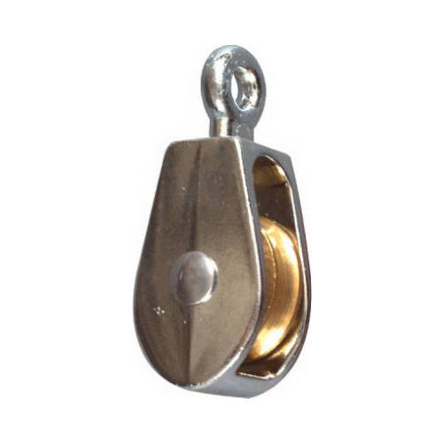 3203BC 1" Fixed Single Pulley Nickel Finish - pack of 10