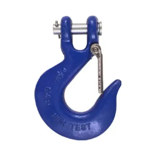 3243BC 3/8" Clevis Slip Hook Blue Finish