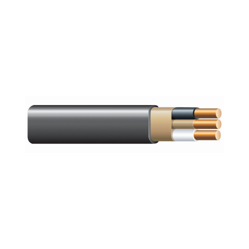 Southwire 28893602 Sheathed Cable, 8 AWG Wire, 2 -Conductor, 125 ft L, Copper Conductor, PVC Insulation