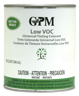 TRUE VALUE MFG COMPANY CZ-QT Tinting Colorant, Low VOC, Yellow Oxide, 1-Qt.