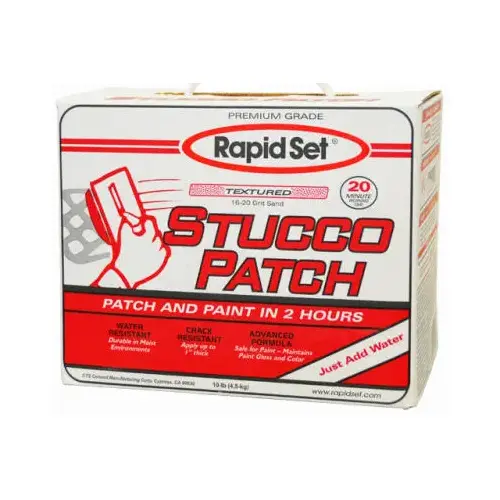 CTS CEMENT MANUF CORP 702020010 Fast Setting Stucco Patch, 10 Lbs.