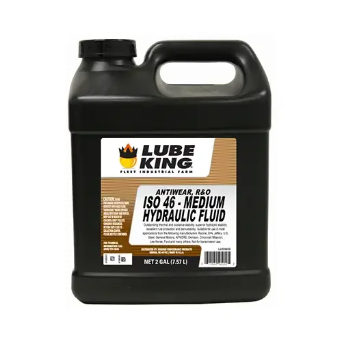 Hydraulic Fluid, AW ISO 46, 2-Gallons