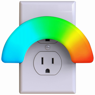 Globe Electric 89658 LED Rainbow Night Light