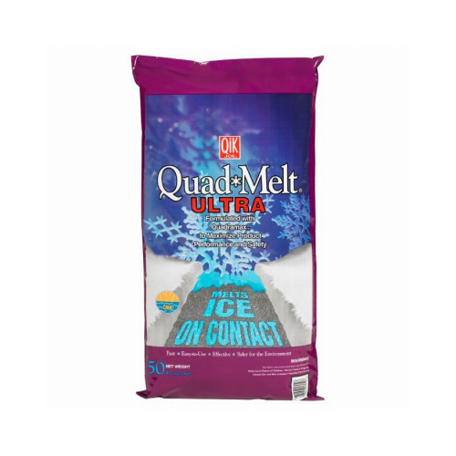 Quad Melt All-In-One Ice Melt Crystals, 50-Lbs.