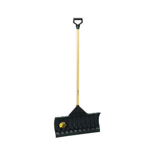 Yo-Ho 05902 Heavy-Duty Poly Snow Pusher, 24-In. Blade