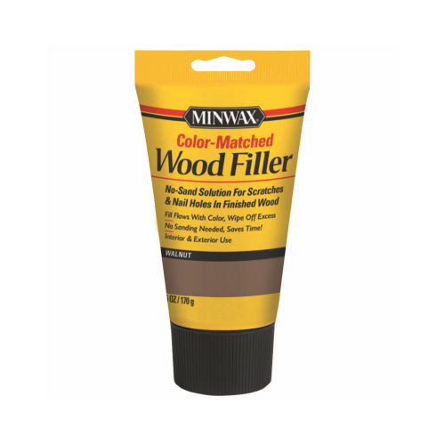 Wood Filler, Solid, Walnut, 6 oz