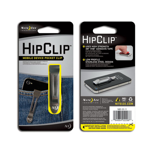 Hip Clip Mobile Device Pocket Clip - pack of 6