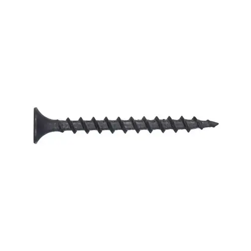 Drywall Screws, Black, Phosphate, Coarse, 5-Lb., #10 x 4.5-In.