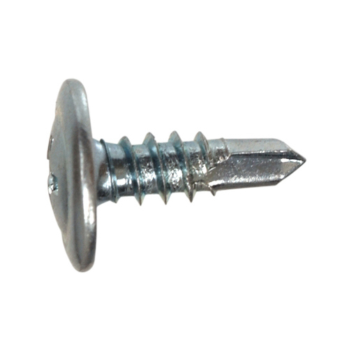 Zinc Truss Head Self-Drilling Point Lath Screws, #8 x 1.25-In., 1-Lb.