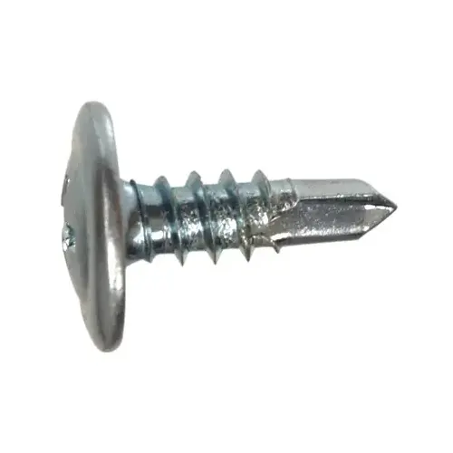 Zinc Truss Head Self-Drilling Point Lath Screws, #8 x 1-In., 1-Lb.