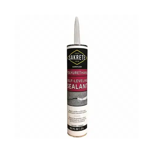 Polyurethane Self-Leveling Sealant Caulk, 10.3-oz. Tube