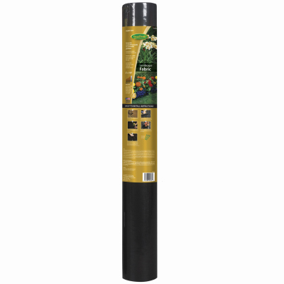 Master Gardner 313-GT Landscape Fabric, Black, 3 x 100-Ft.