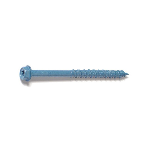 Masonry Screw, 1/4 x 3-1/4-In. Star Hex Head - pack of 100