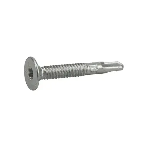 Power Pro Exterior Wood to Metal Screws, Self-Drilling, Waffle Head & Winged, #10-24 x 1-7/16-In., 68-Ct.