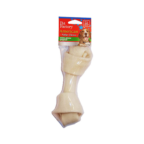 Dog Treats, American Beefhide Bone, 9-10-In.