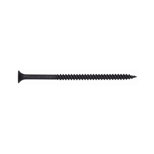 Black Phosphate Drywall Screws, Phillips Sharp Point, Fine-Thread, 1-In. x #6, 1-Lb. Box