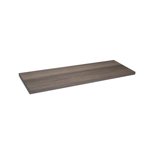 Melamine Shelf, Diamond Ash Finish, 24 x 12 x 5/8-In.