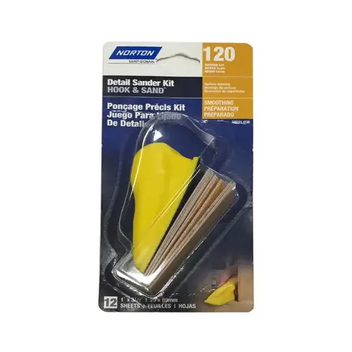 Detail Sander Kit, 80-Grit - pack of 12