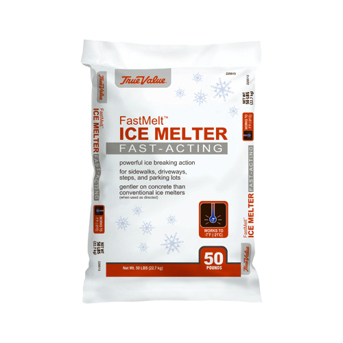 COMPASS MINERALS 2282718 FastMelt Ice Melter, 50-Lbs.