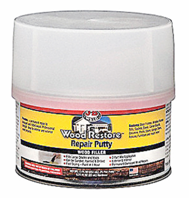 J-B Weld 40003 Restore & Repair Putty Wood Filler, 12-oz.