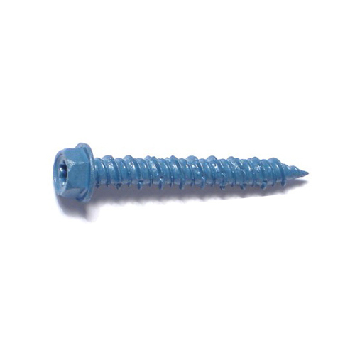 Masonry Screw, 1/4 x 1-3/4-In. Star Hex Head - pack of 100